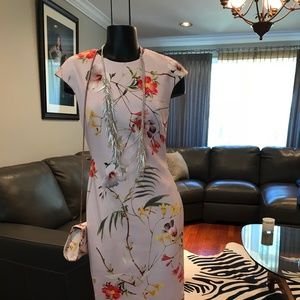 Ted Baker Pencil Dress and Matching Shoulder Bag